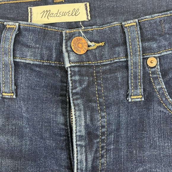 Madewell Bundle of 2 High Rise Black and Blue Skinny Jeans Size 26 - Picture 4 of 14